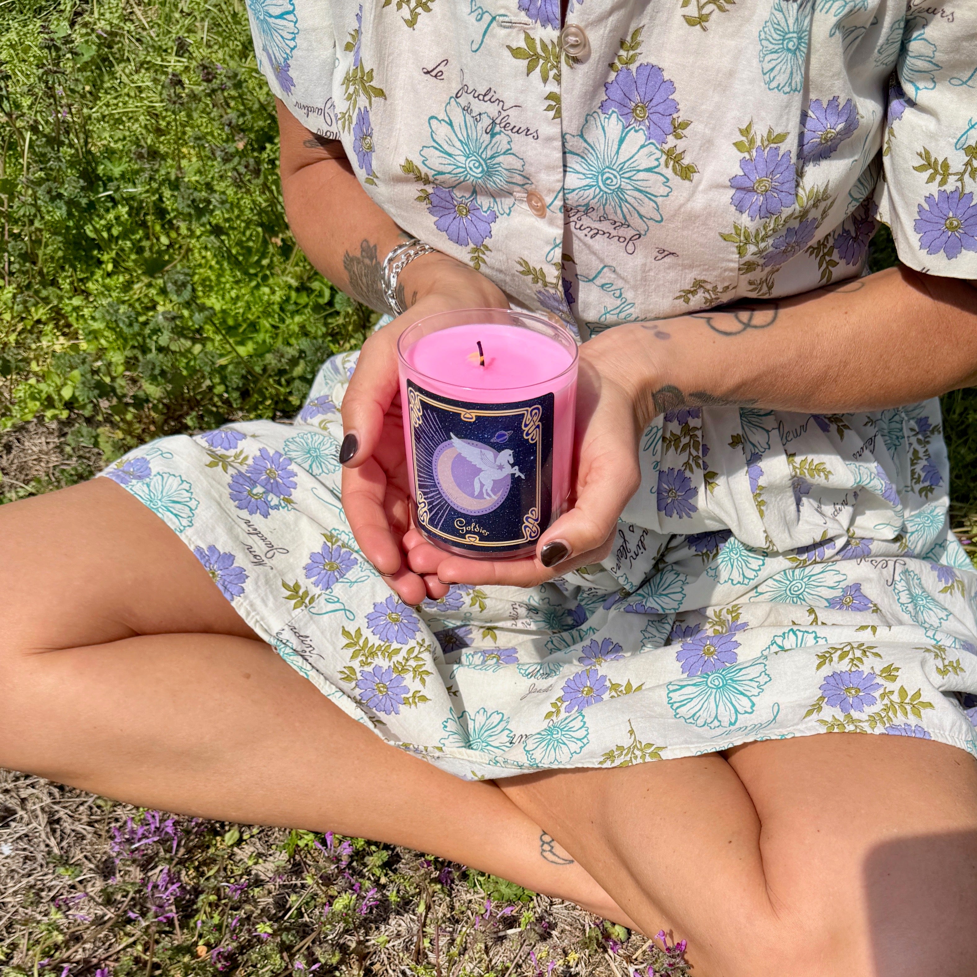 Astral Travel Spell Candle